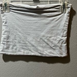 Brandy Melville light blue tube top